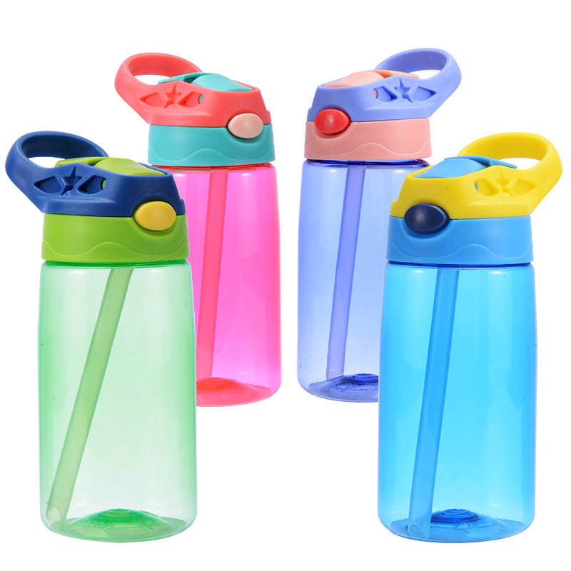 Strap Straw Handheld Water Cup