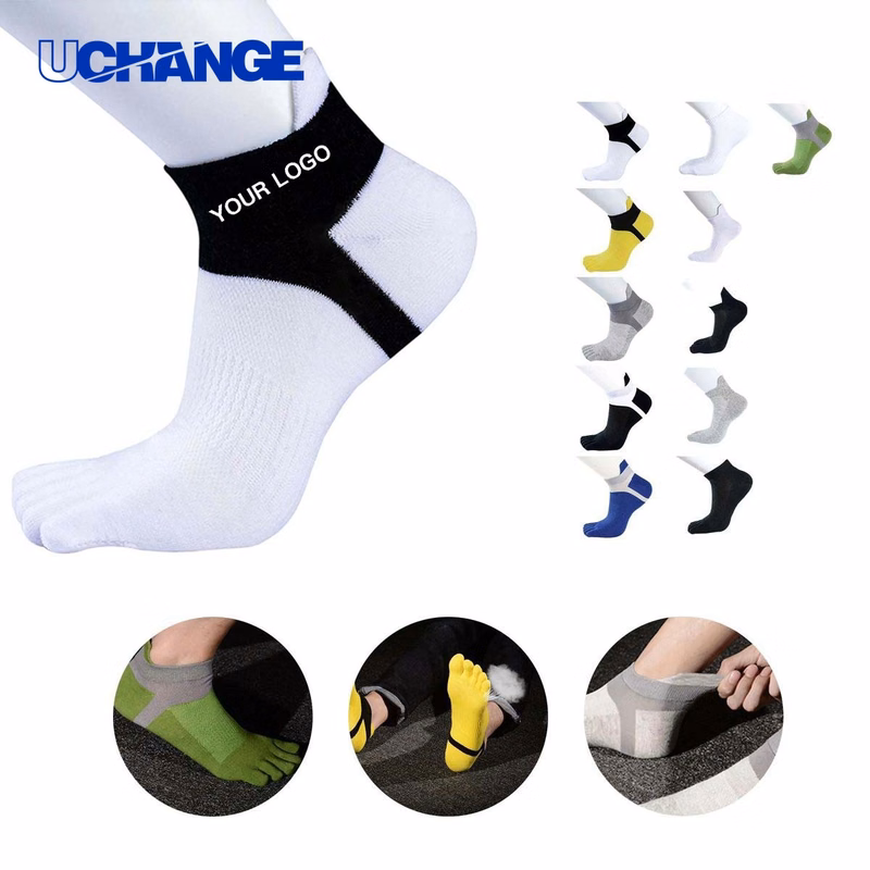 Breathable Cotton Sports Socks Socks with Non Slip Sole for Training