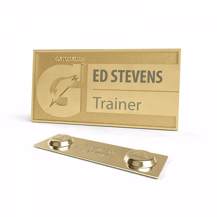 Custom Oval Name tag (2 x 1 in)