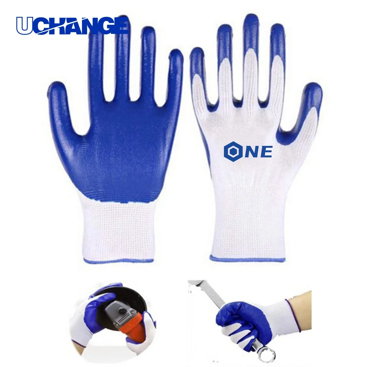 Anti Slip Working Glove Pair for Safety 1