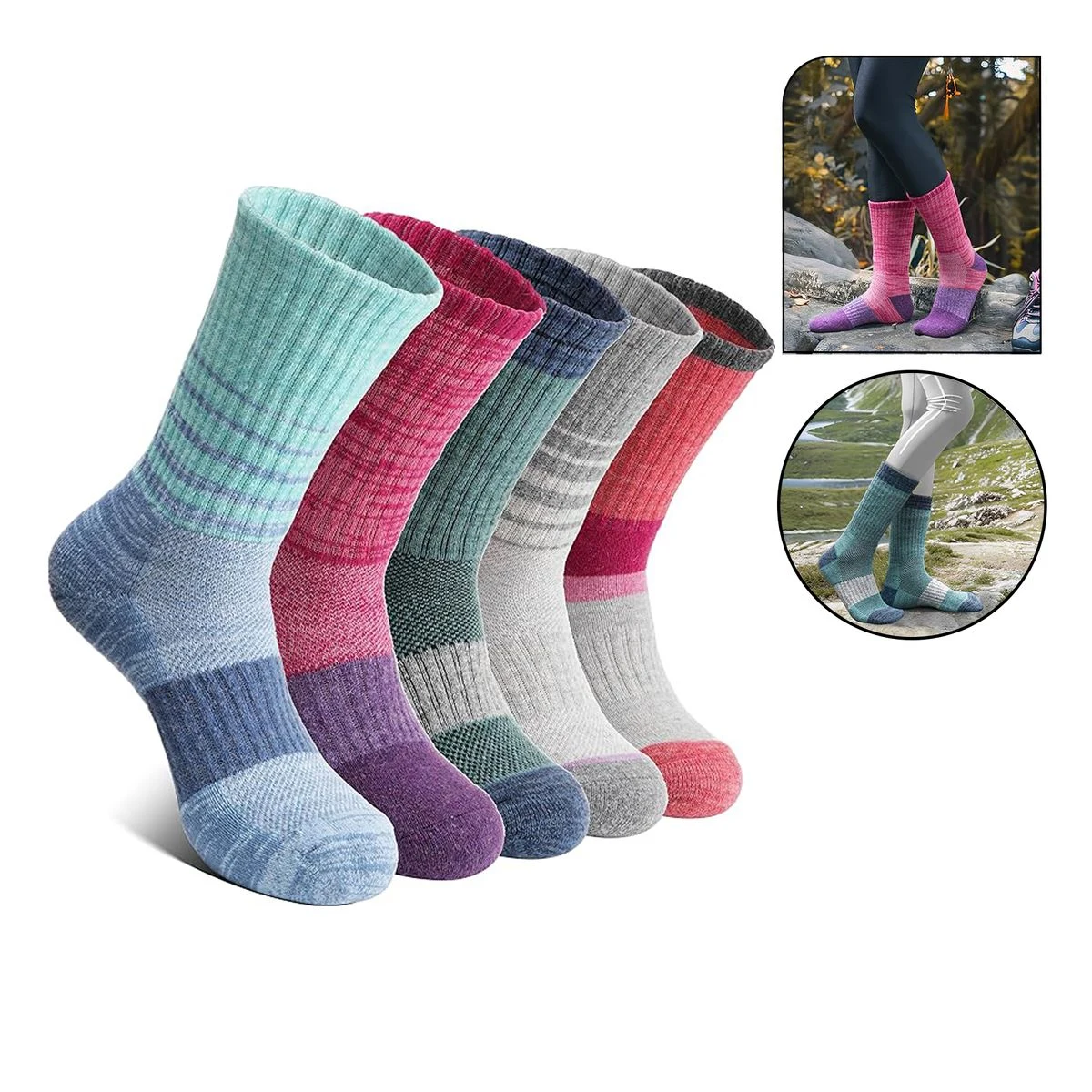 Merino Wool Hiking Socks 1