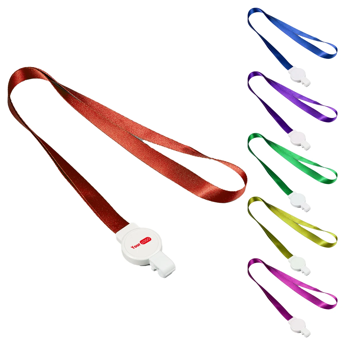 Plastic Retractable Lanyard For Easy Access 1
