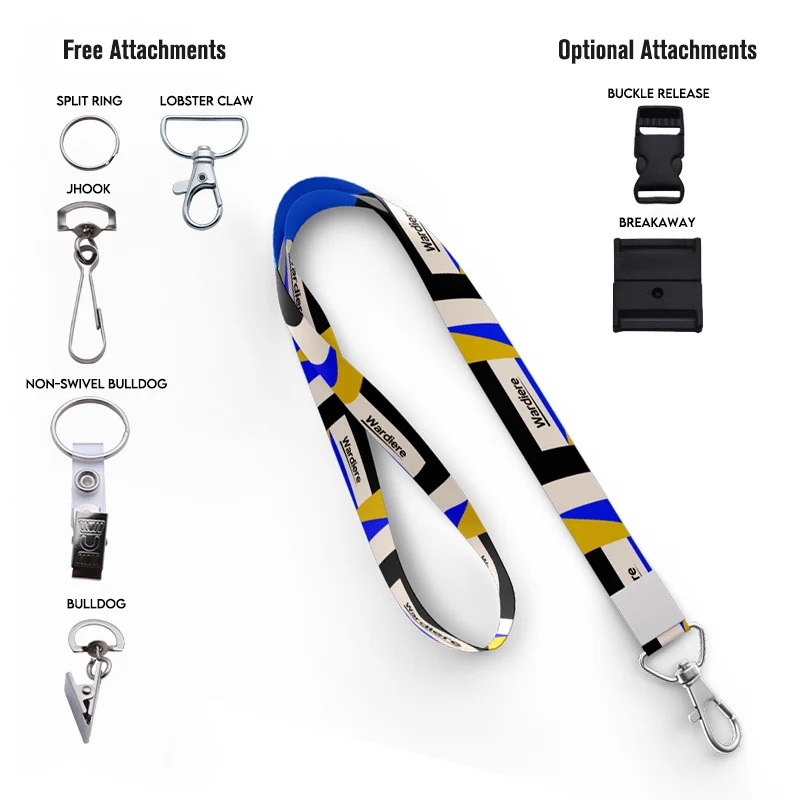 5/8" DYE SUBLIMATED LANYARD 1