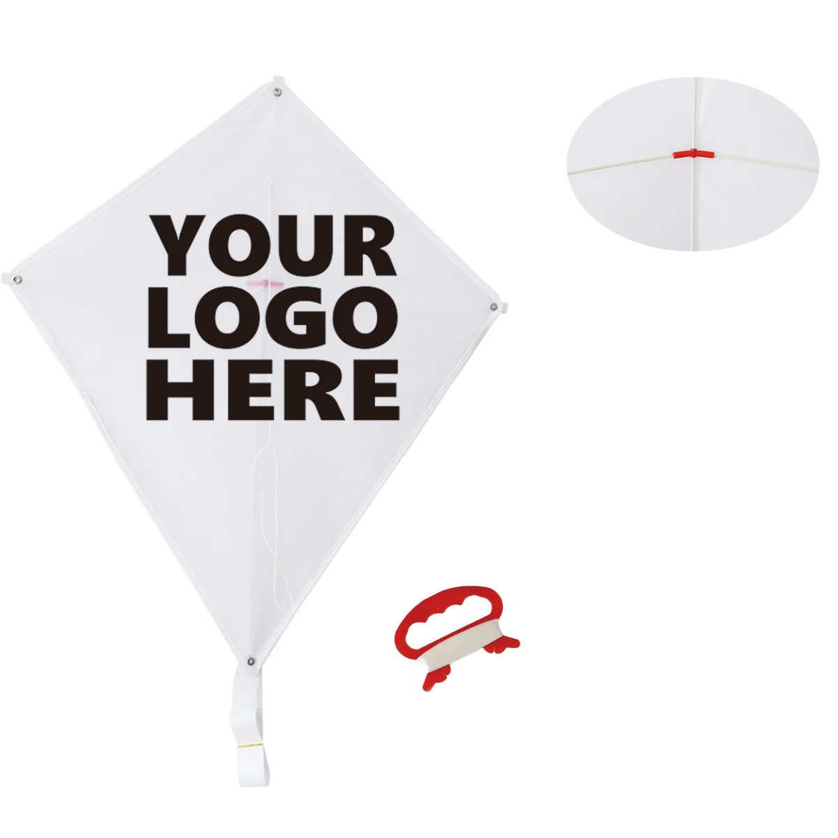 DIY Diamond Shape Flyer Kite 1