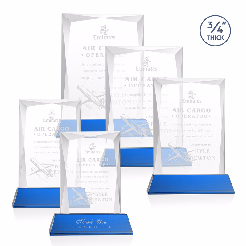 Messina Award on Newhaven Base - Blue
