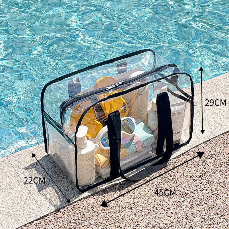 Transparent Beach Storage Bag 1