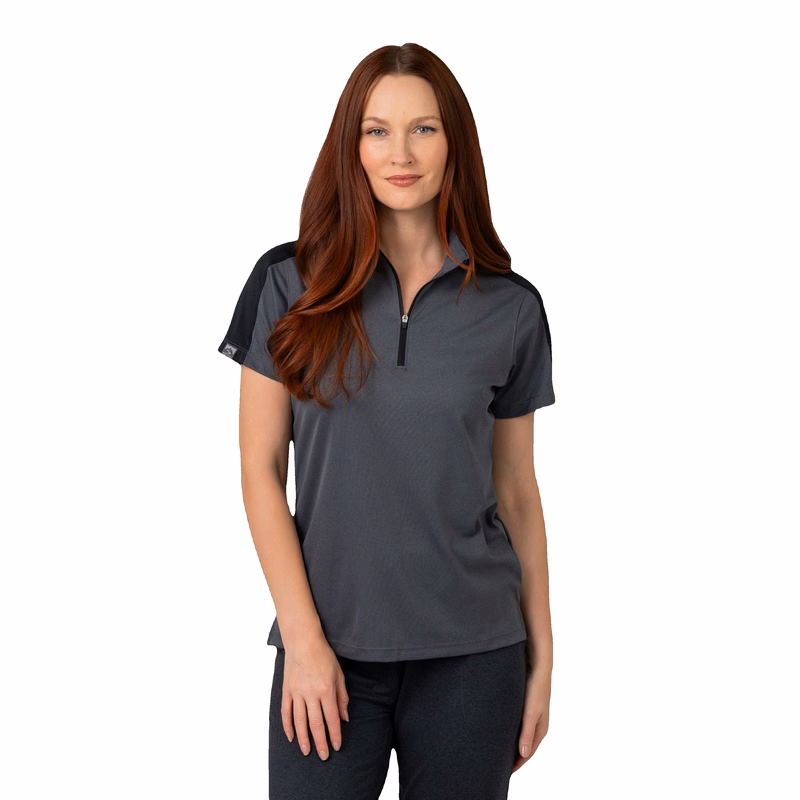Storm Creek Women's Activator Colorblock Short Sleeve Polo