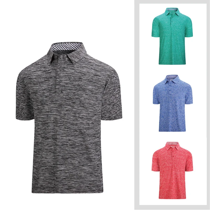 Dry Short Sleeve Casual Polo Shirts for Men 1