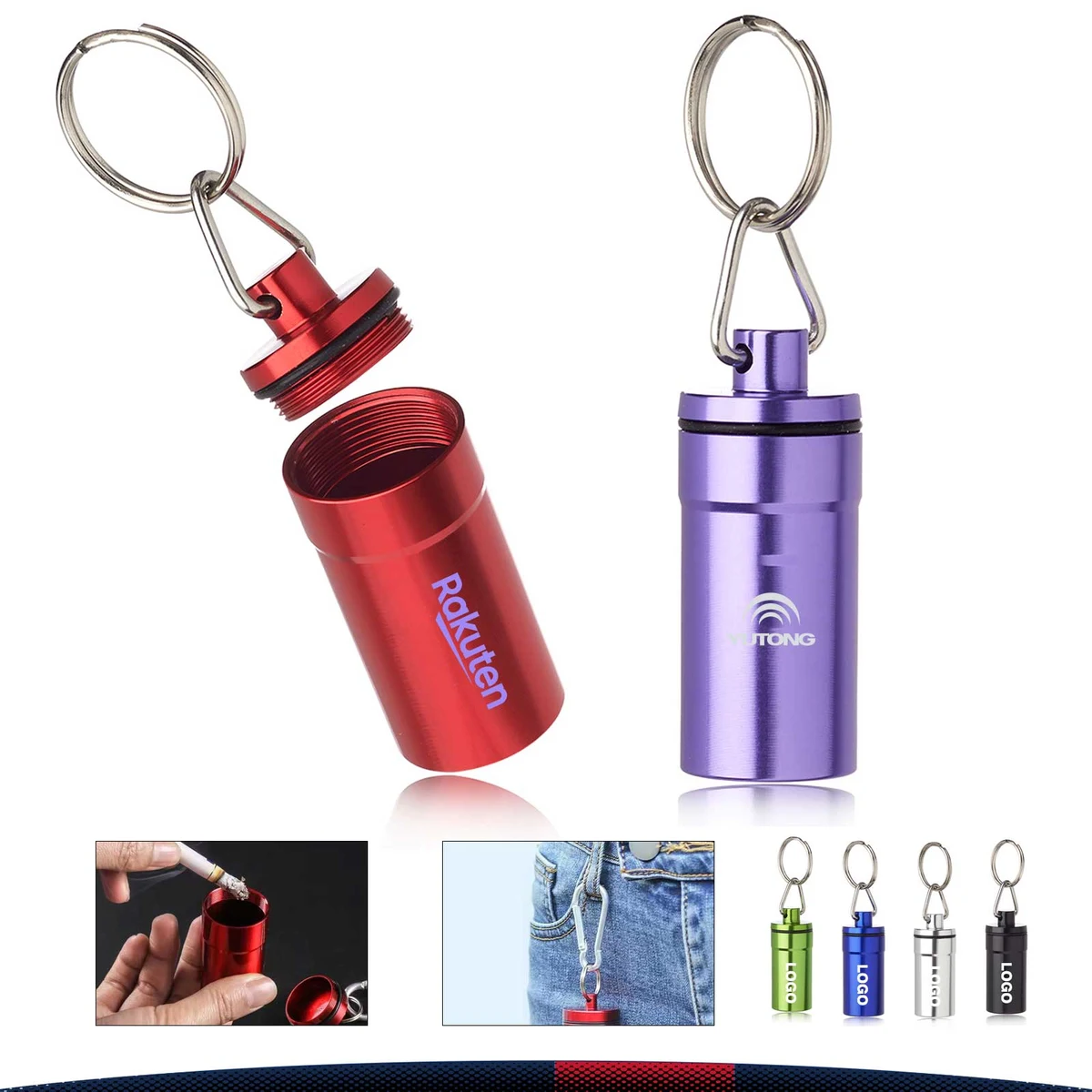 Anyti Pill Bottle Keychain 1