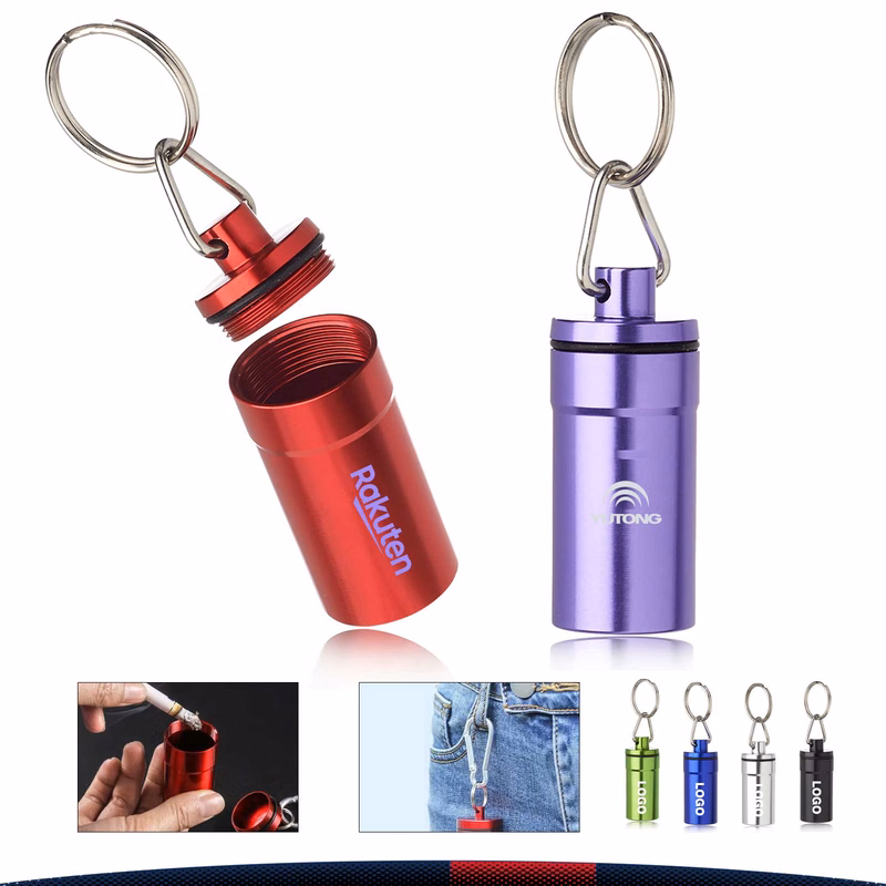Anyti Pill Bottle Keychain
