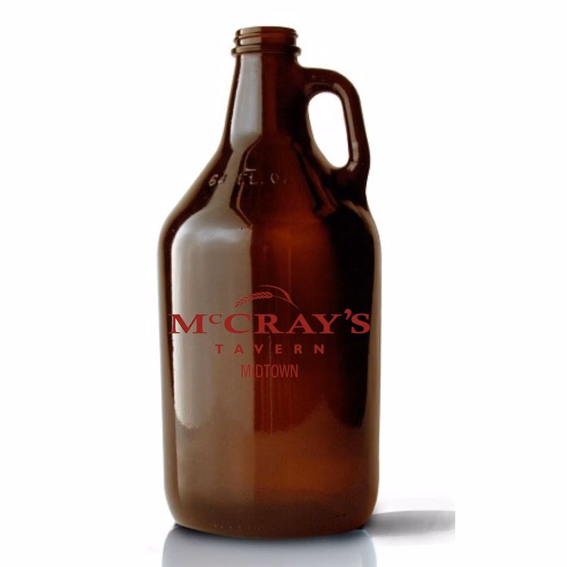 Amber Growler 64 oz.