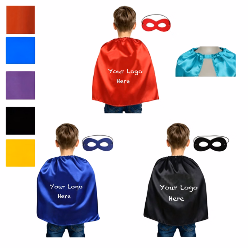 Customizable Logo 27.56 X 27.56-Inch Kids' Cape