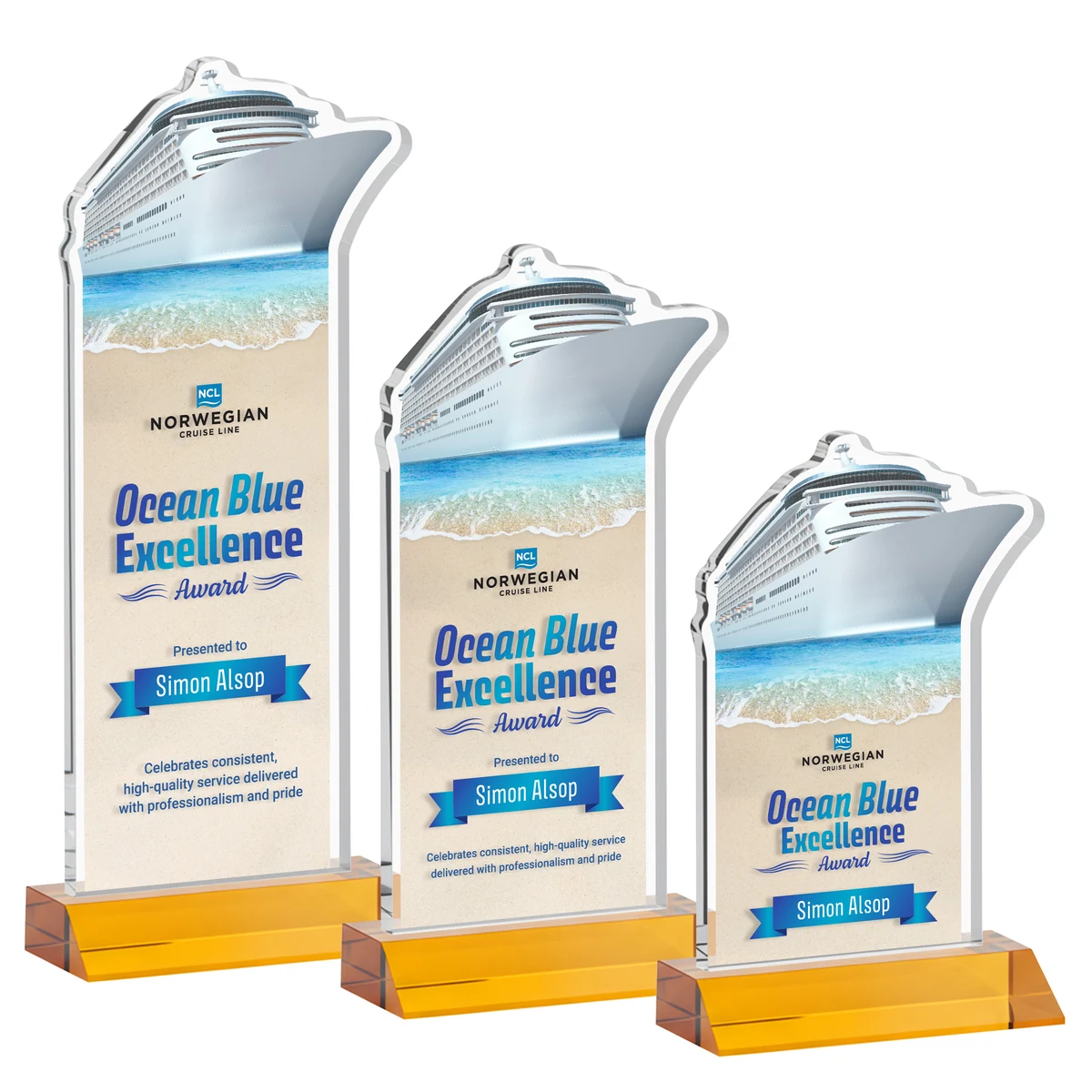 Voyager VividPrint™ Award - Amber 1