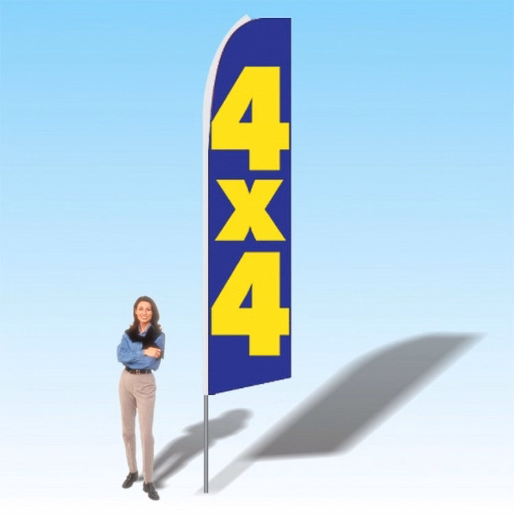 15FT 4x4 Advertising Banner Flag