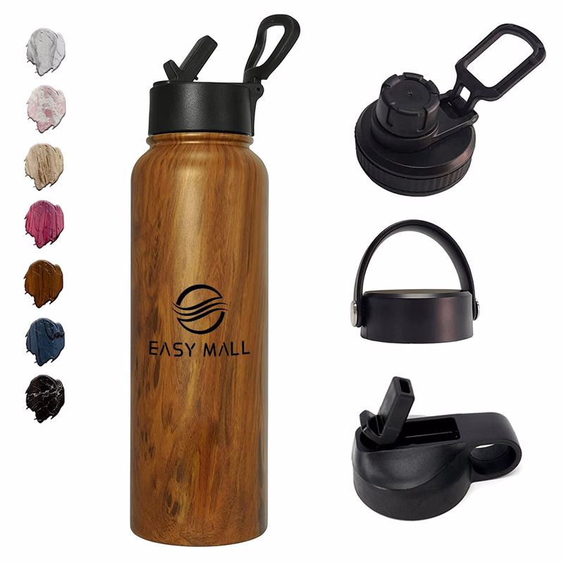 32oz Sports Water Bottle with Grain