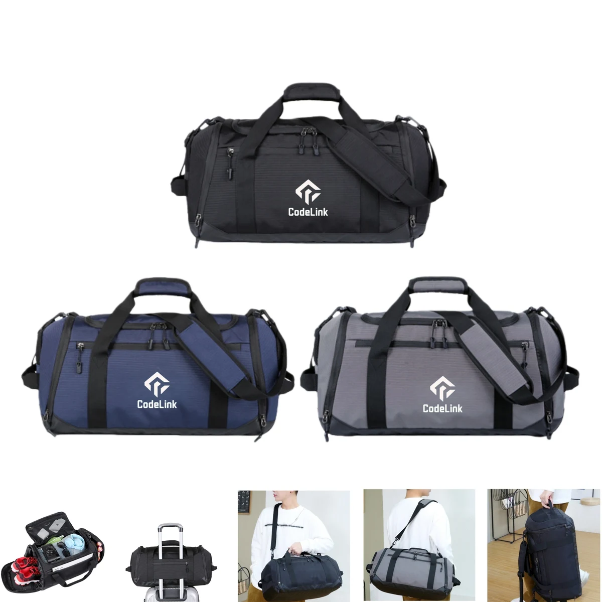 Gym Bag With Shoe Compartment 1