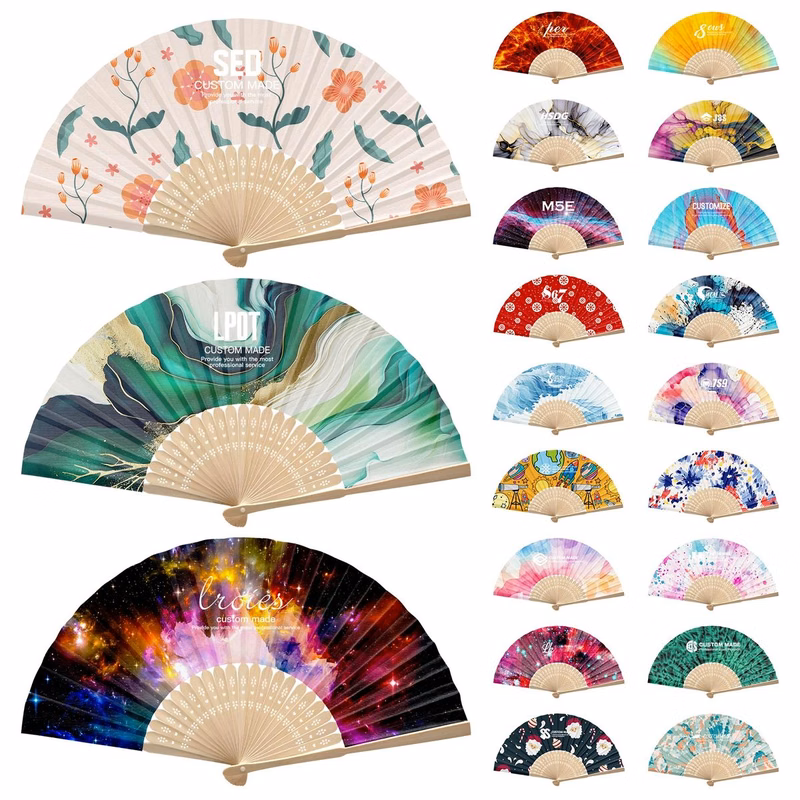 Foldable Bamboo Fan