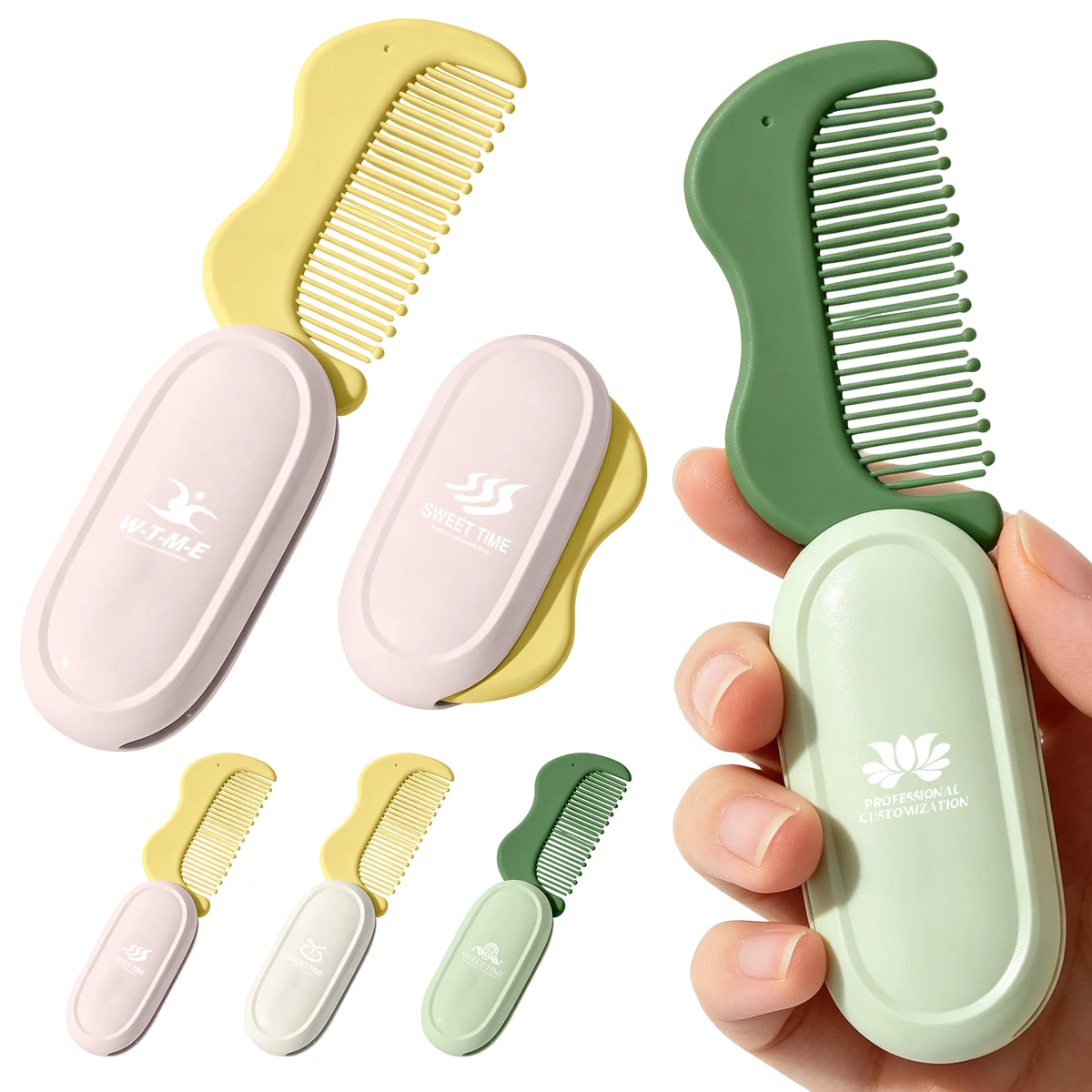 Collapsible Hair Styling Comb 1
