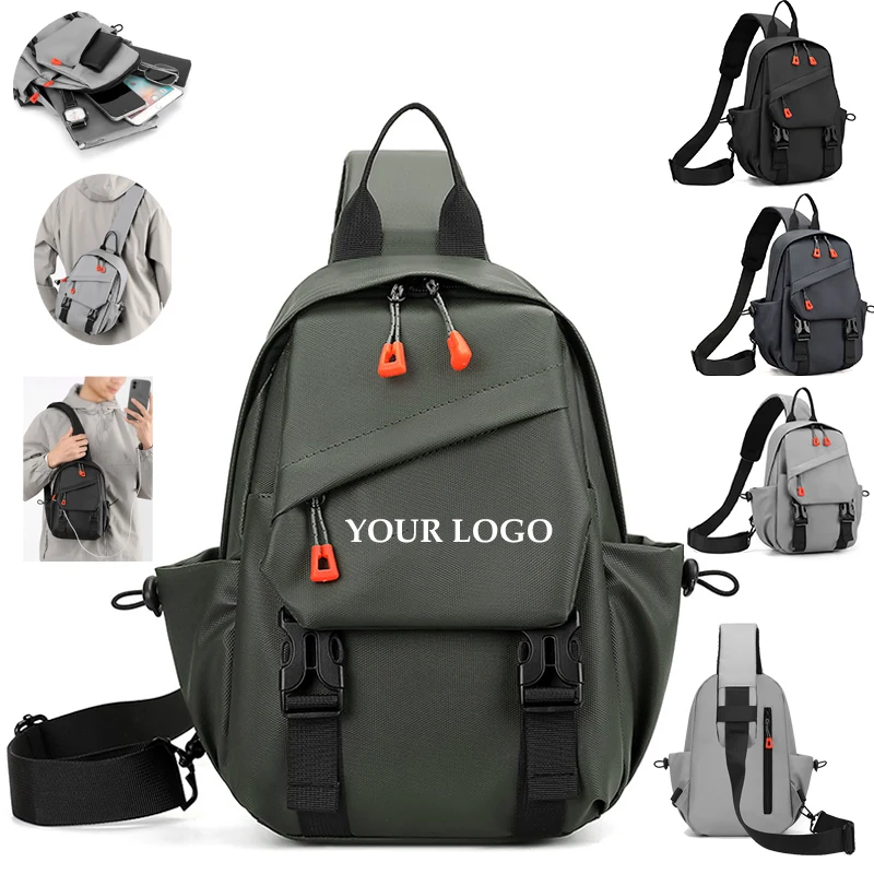 Shoulder CrossbodyBackpack USB Rechargeable 1
