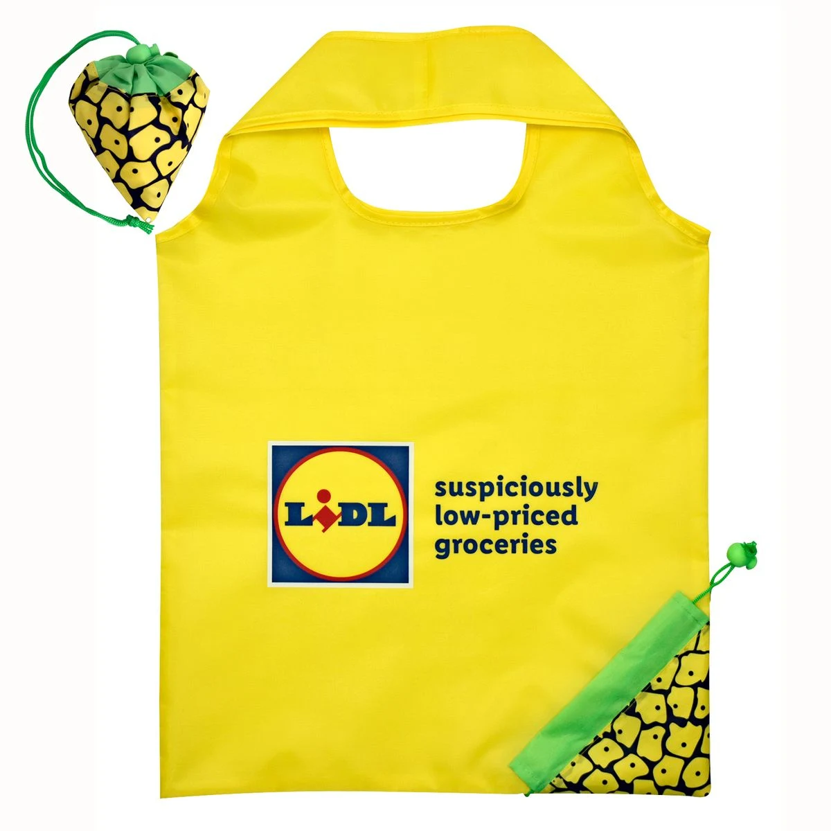 Full-Color 210D Polyester Foldable Bag 14.5"x 20" 1