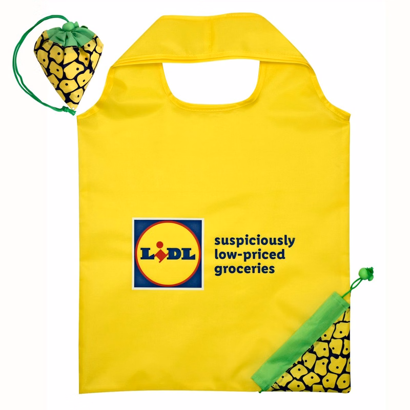 Full-Color 210D Polyester Foldable Bag 14.5"x 20"