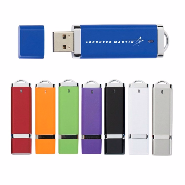 4GB USB Flash Drive w/Removable Cap