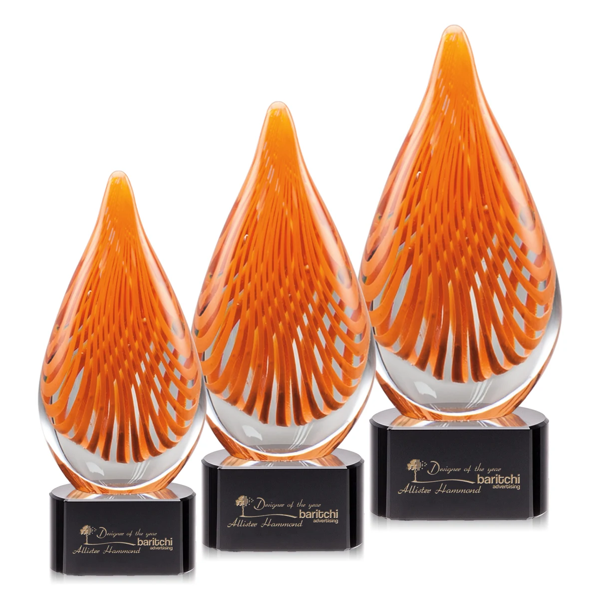 Aventura Award on Paragon Base - Black 1