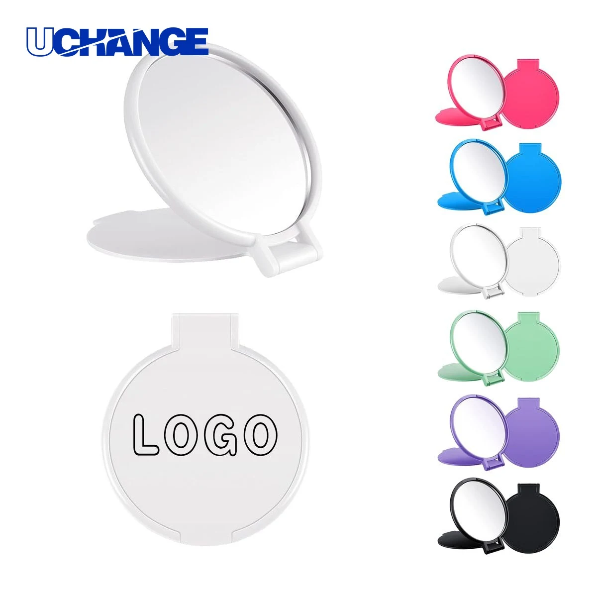 Mini Folding Compact Makeup Mirror 1