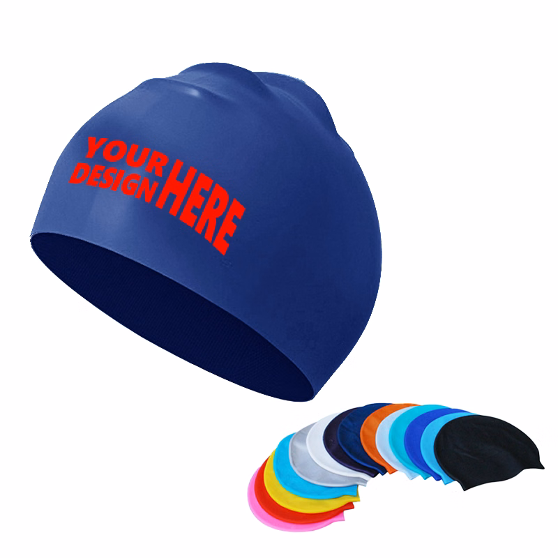 Customizable Logo Comfortable Non-Slip Swimming Cap