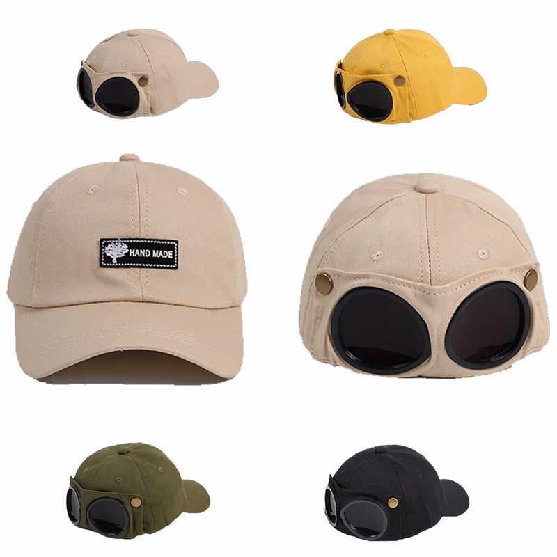 Glasses Peaked Cap