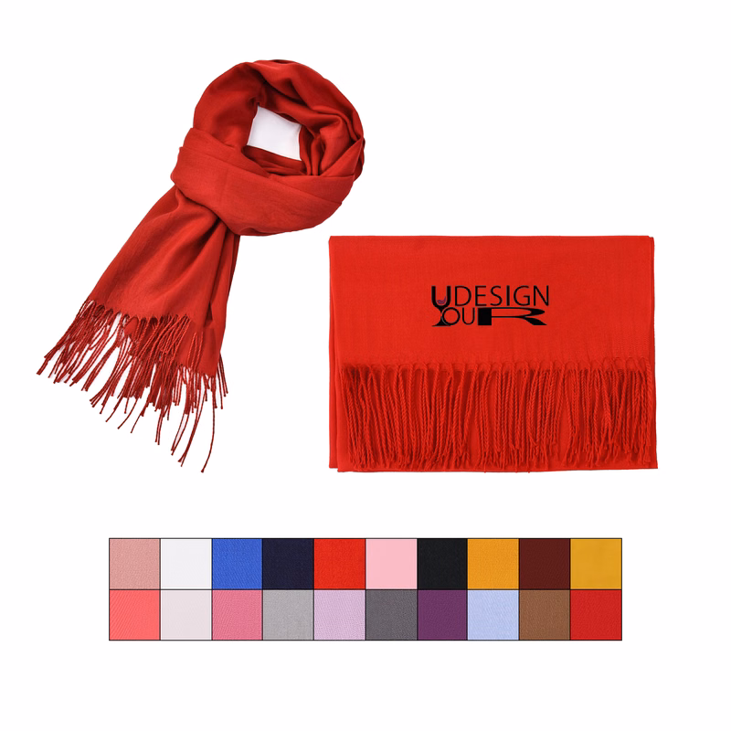 Faux Cashmere Feel Soft Winter Scarf Women Pashmina