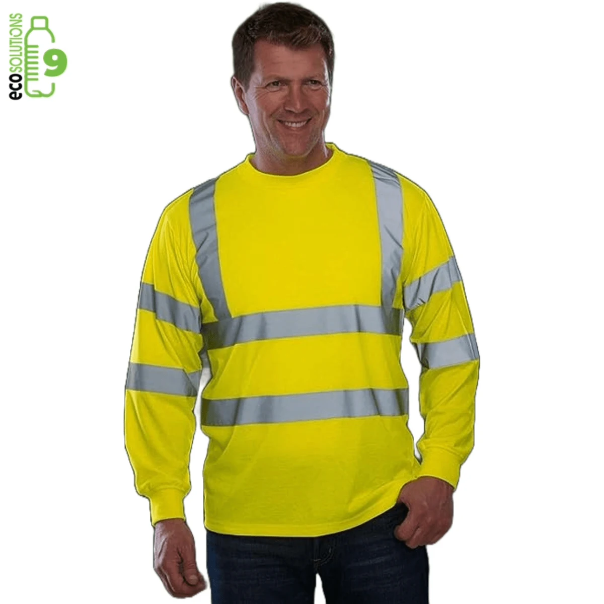 Class 3 Green Choice Recycled Reflective Safety Tee Shirt 1