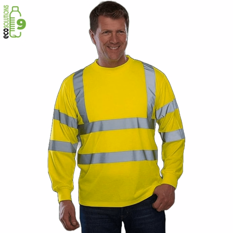 Class 3 Green Choice Recycled Reflective Safety Tee Shirt