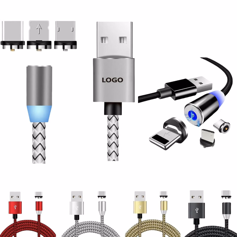 3 in 1 Magnetic Phone Charging Cable