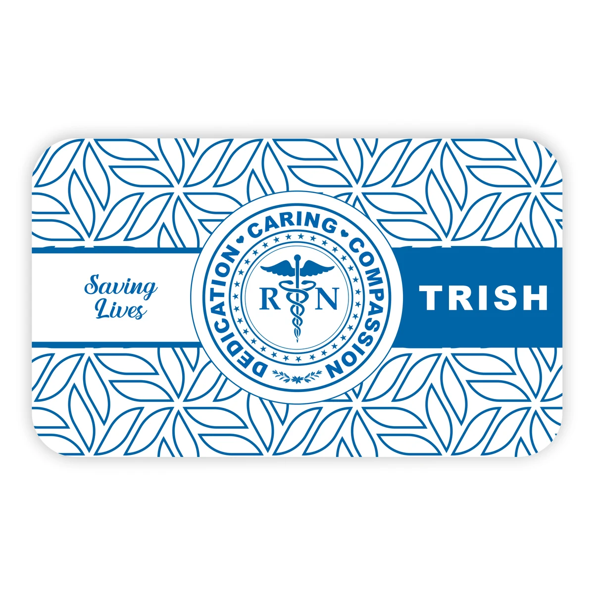Large Name Badge Logo And Text 1