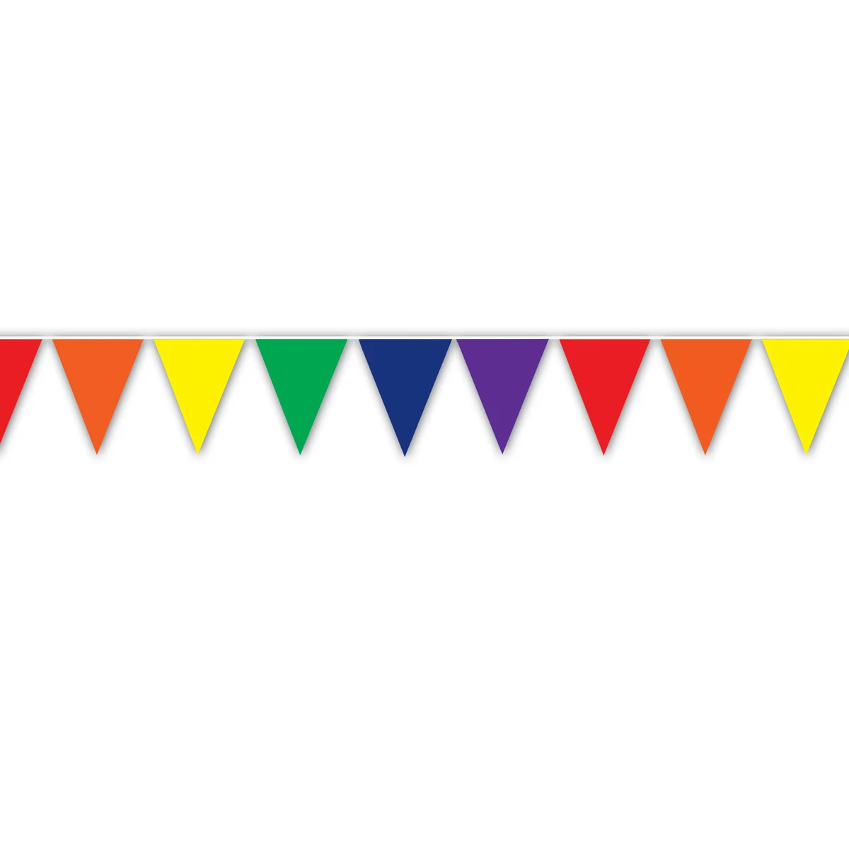 Rainbow Outdoor Pennant Banners 1