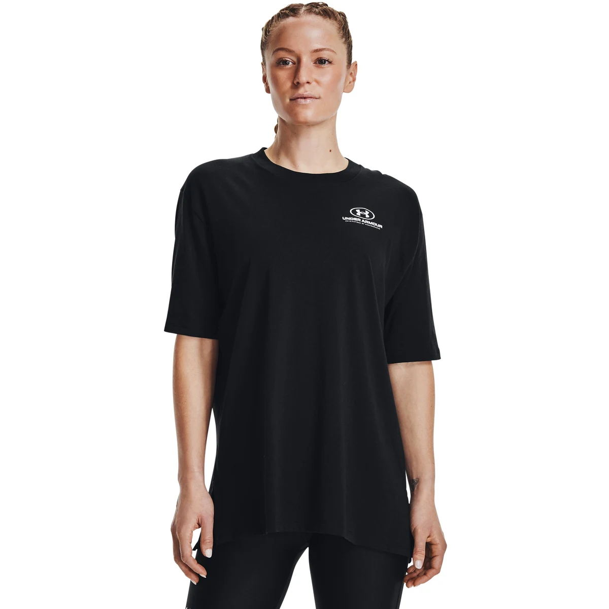UA Graphic Oversized Women's Short Sleeve 1