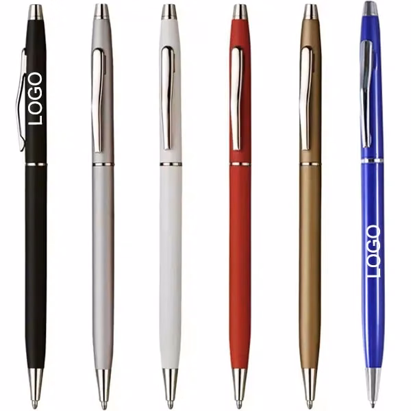 Silm Twist Action Metal Pen