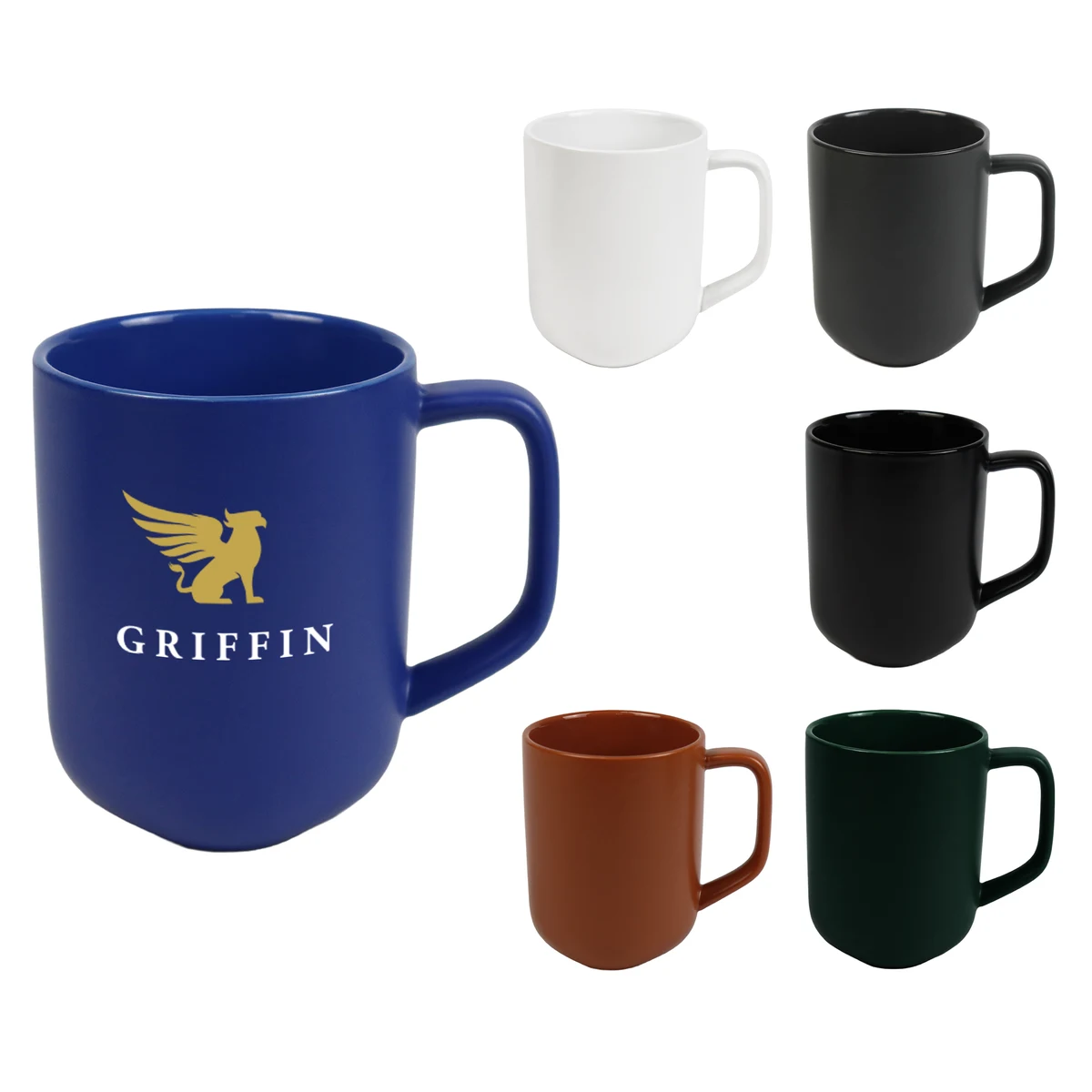 18 oz. Recycled Ceramic Mug with Triangle Bottom 1