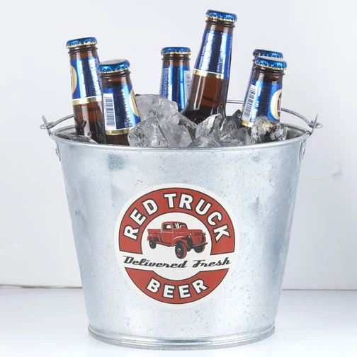 5 Quart Galvanized Metal Bucket 1