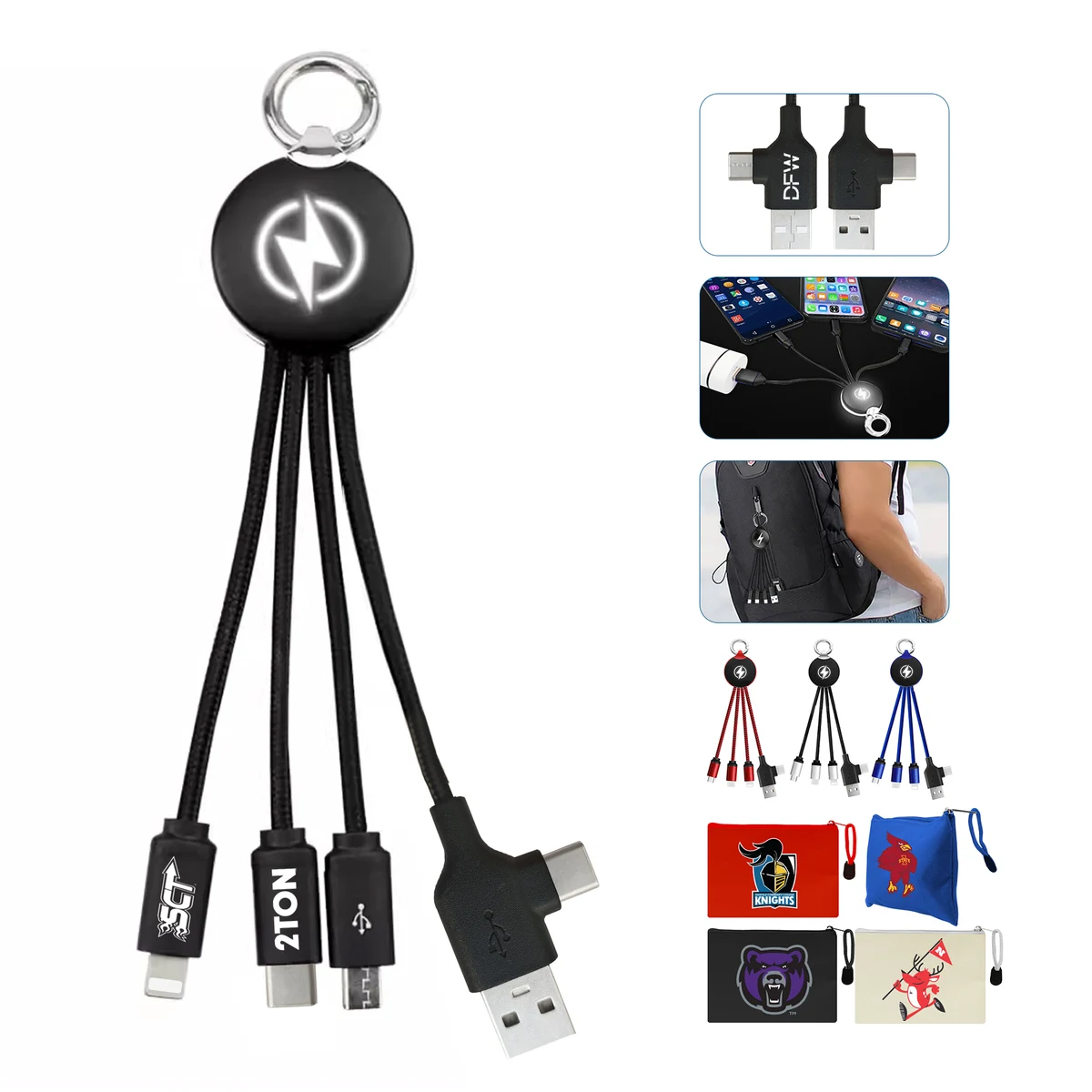 Yeho 5in1 Charging Cable 1