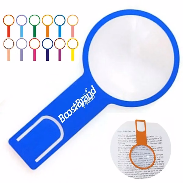 Custom Handheld Magnifying Glass with Colored Handle — STEM Learning Tool