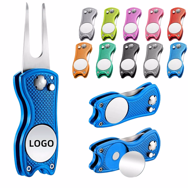 MOQ Metal Foldable Golf Divot Tool