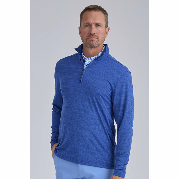 Bermuda Sands Channing 1/4 Zip Striated Pullover