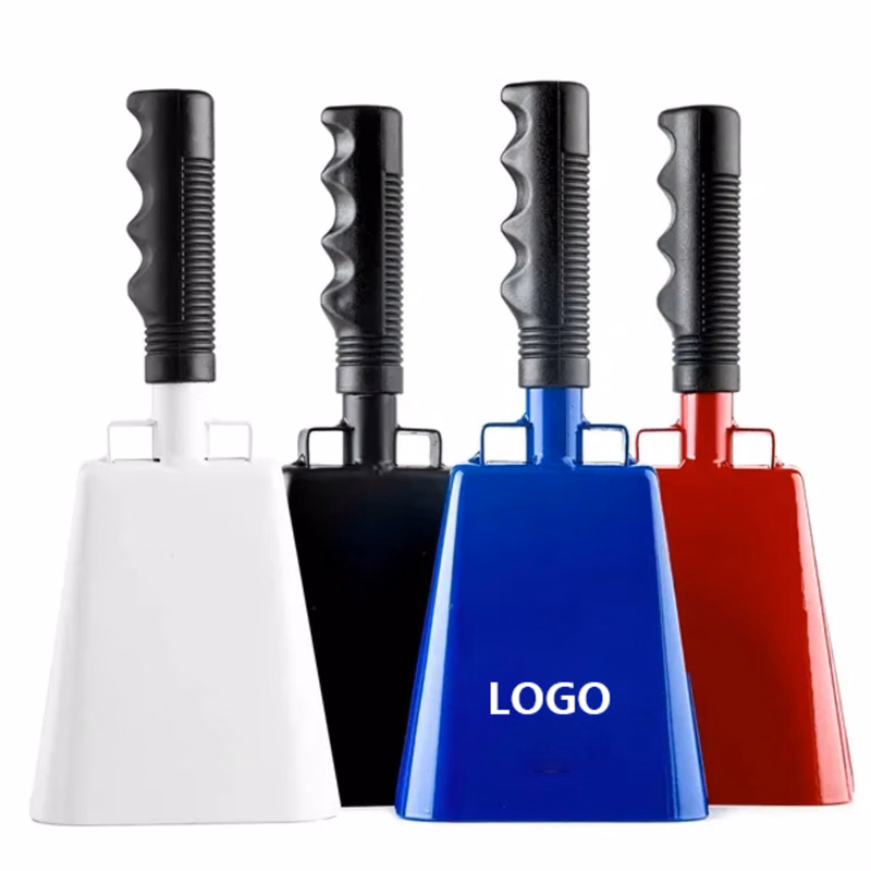 Noise Maker Handheld Metal Cowbell