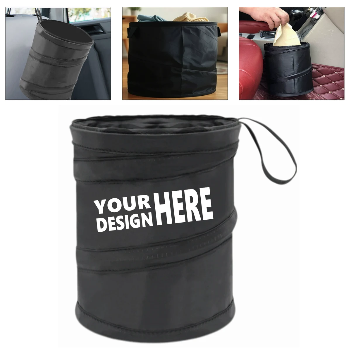 Collapsible Automotive Garbage Bag 1