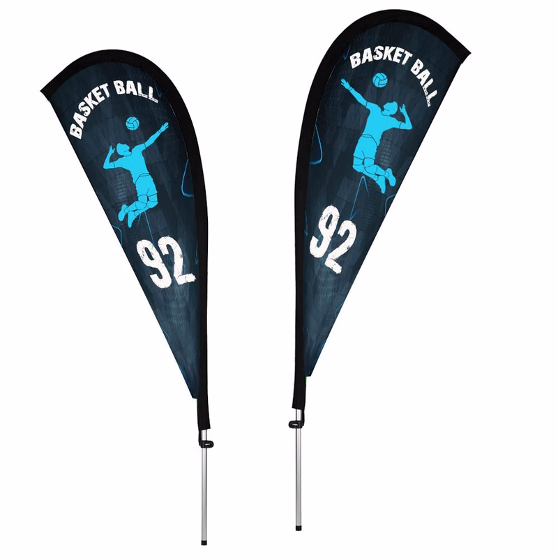 Portable Advertising Backpack Flag Kit