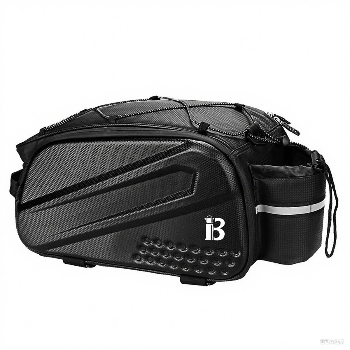 PU Leather Waterproof Bicycle Rear Seat Storage Bag 1