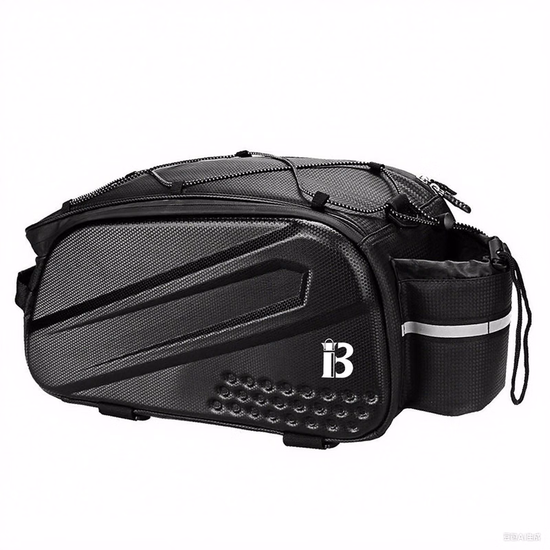 PU Leather Waterproof Bicycle Rear Seat Storage Bag