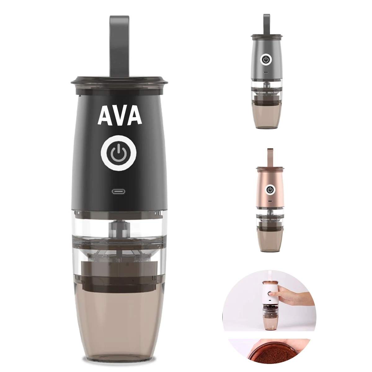 Automatic Small Office Coffee Grinder 1